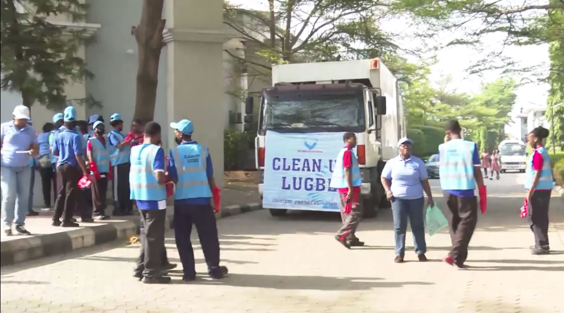 Raising Exemplary Leaders - Clean Up Lugbe Sanitation Exercise