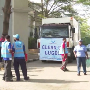 Raising Exemplary Leaders - Clean Up Lugbe Sanitation Exercise